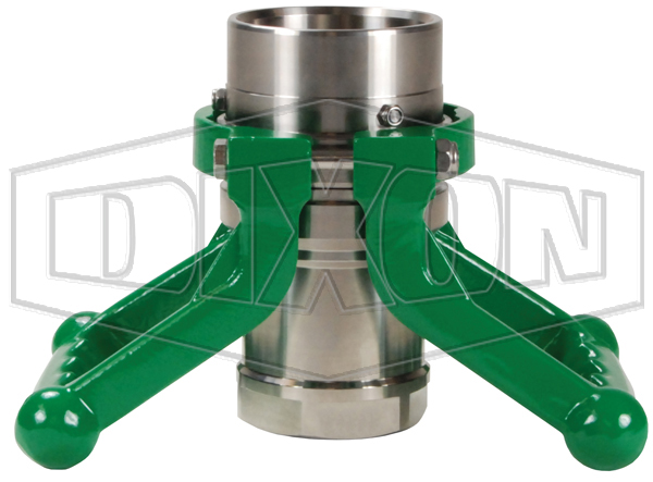 Cryogenic Dry Disconnect Coupler-Hose Unit x Female NPT